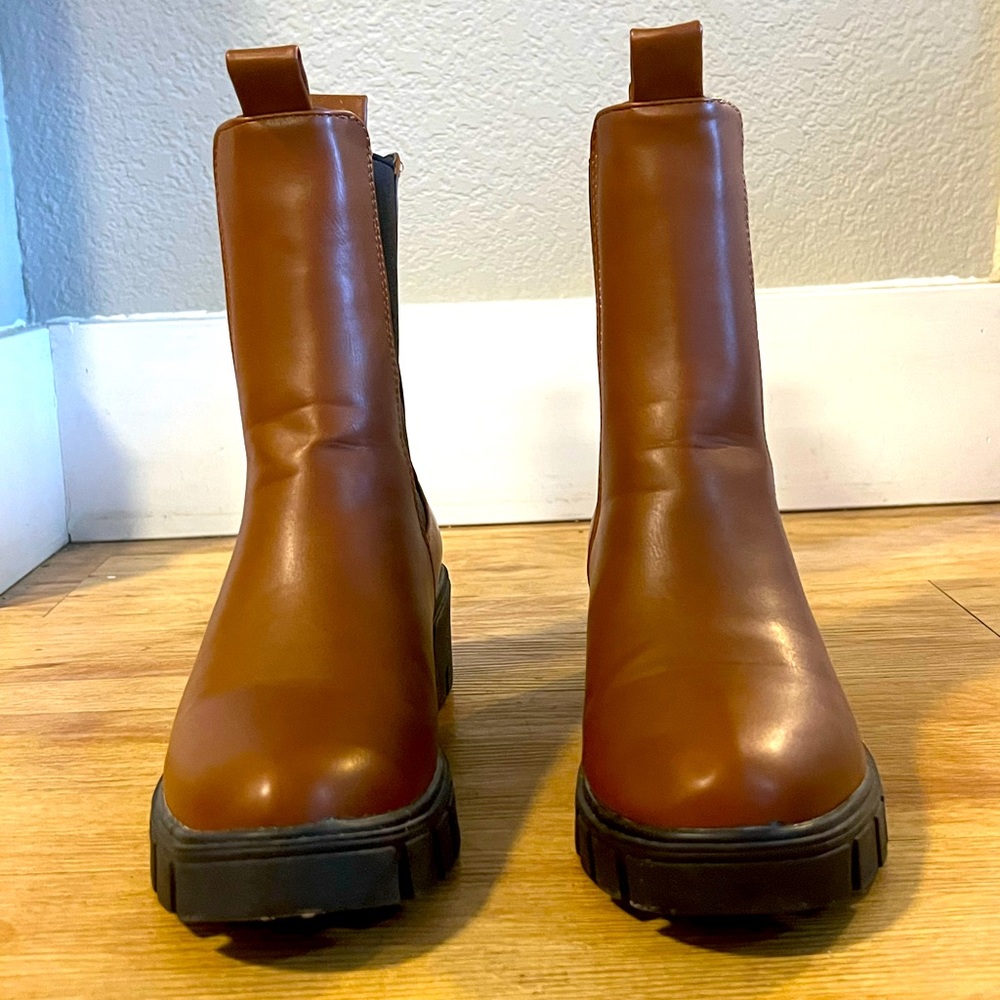Brown boots